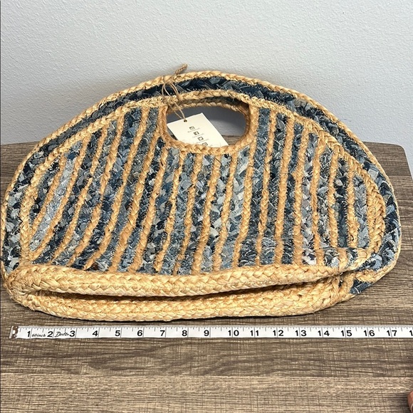 Antik Kraft | Jute & Recycled Denim Tote 🤎 - Picture 8 of 12
